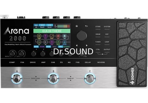 Ремонт гитарного процессора Donner Arena 2000