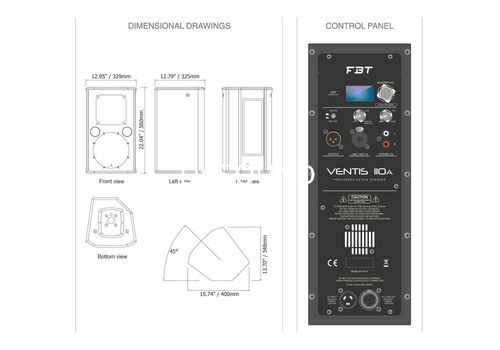 Ремонт FBT VENTIS 110A